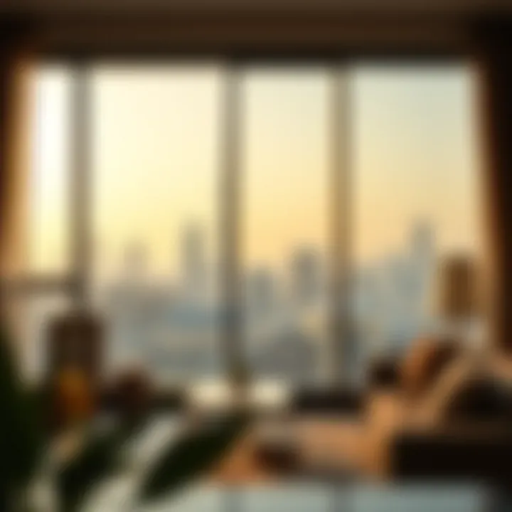 Budget-Friendly Apartment Cozy budget-friendly apartment with city skyline view