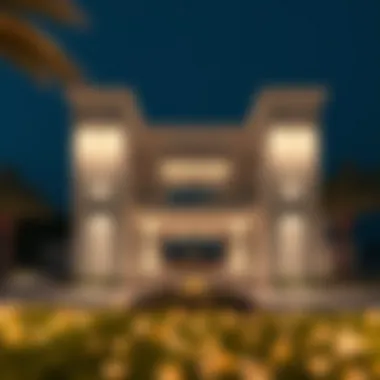 Luxurious Villa in Dubai Luxurious villa showcasing modern architecture in Dubai