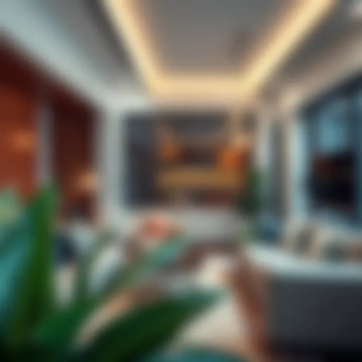 Trendy Co-Living Space Trendy co-living space designed for young professionals