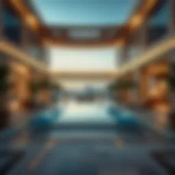 Stunning architectural design of Al Badia Residence
