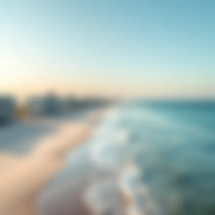 Coastal Beauty of Al Jubail Island Serene coastline of Al Jubail Island with crystal clear waters and sandy beaches