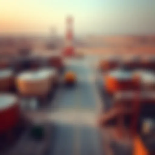 Industrial Landscape of Al Qusais Vibrant industrial landscape of Al Qusais