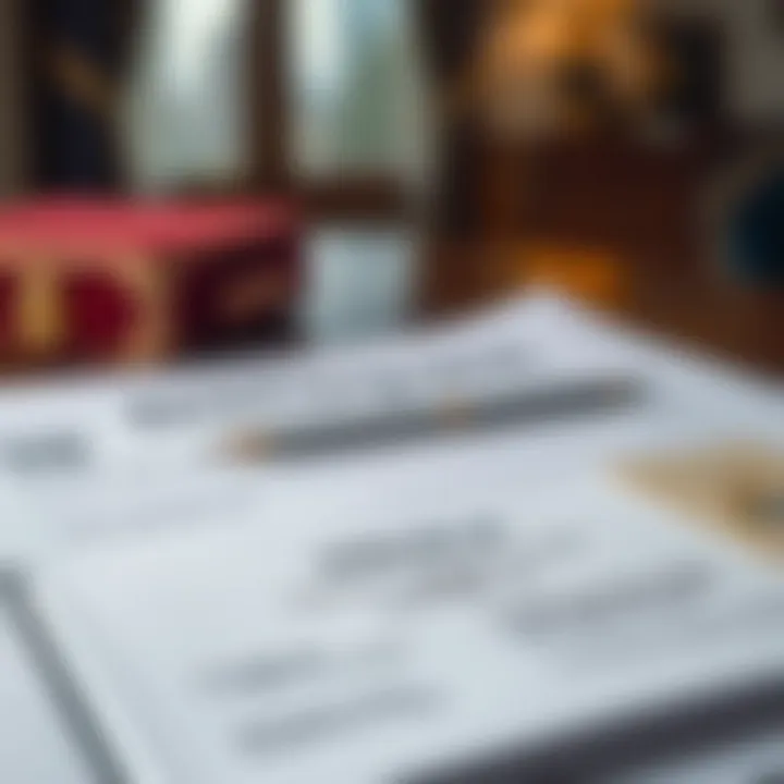 Essential Documents for Visa Application A collection of essential documents required for visa application.
