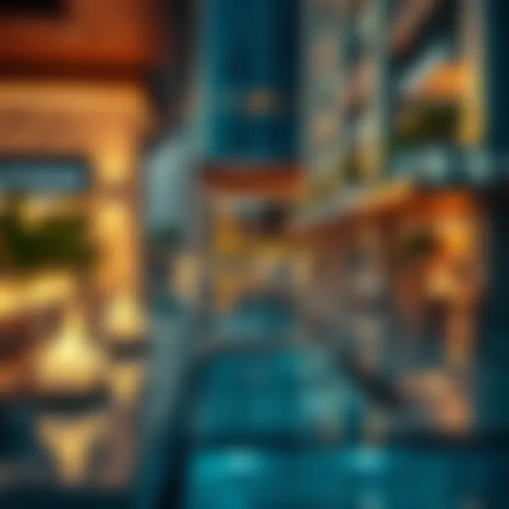 Lifestyle Amenities in Bay Square Luxurious lifestyle amenities in Bay Square, featuring upscale shops, dining, and leisure facilities.