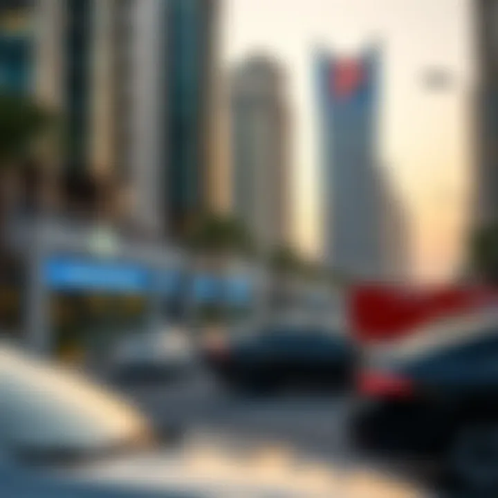 Parking Zones Across Dubai Detailed map of parking zones in Dubai