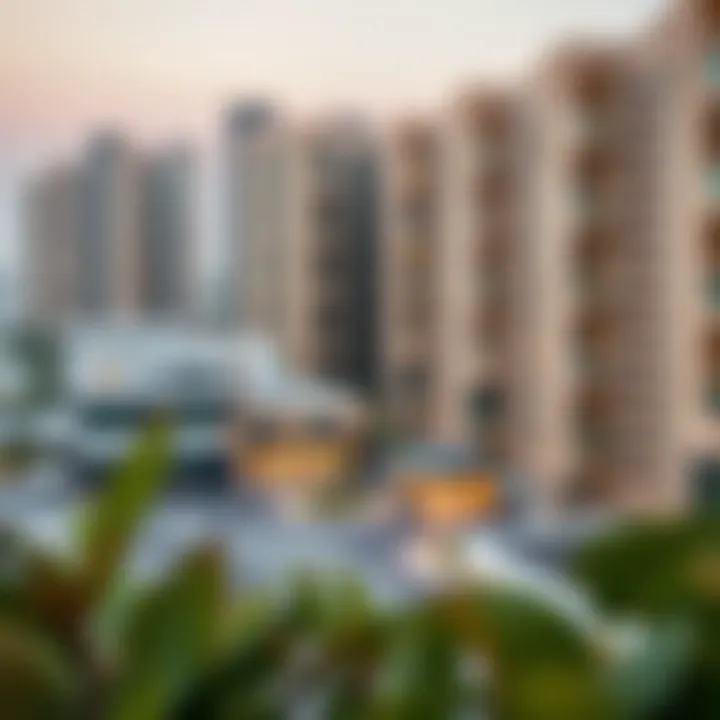 Popular Neighborhoods for One Bedroom Rentals in Dubai Map highlighting popular neighborhoods for rentals