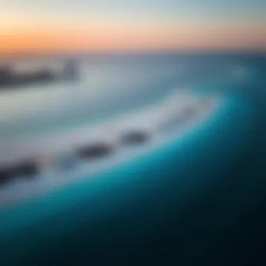 Cove Beach: An Integral Part of Reem Island Aerial view of Reem Island showcasing Cove Beach's integration