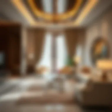 Elegant Apartment Interior in Dubai A luxurious apartment interior reflecting the elegance of Dubai's real estate market