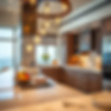Culinary Excellence in Al Habtoor Villas Kitchen Gourmet kitchen in Al Habtoor Villas featuring high-end appliances