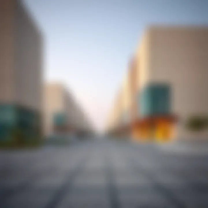 Modern Architecture in Al Jurf Modern architectural designs of industrial buildings within Al Jurf