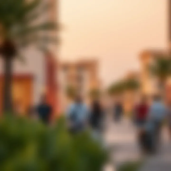 Community vibe of Jumeirah Village Triangle