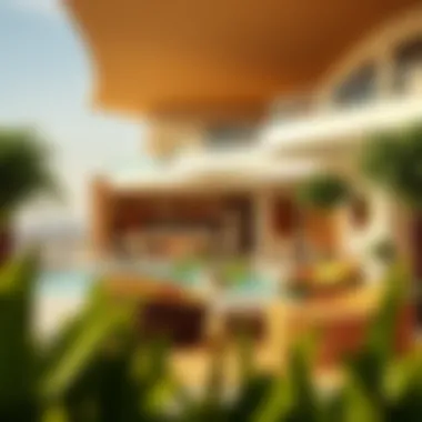 Luxurious amenities at Damac Maison Bay's Edge promoting a lavish lifestyle