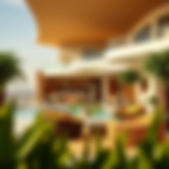 Luxurious amenities at Damac Maison Bay's Edge promoting a lavish lifestyle