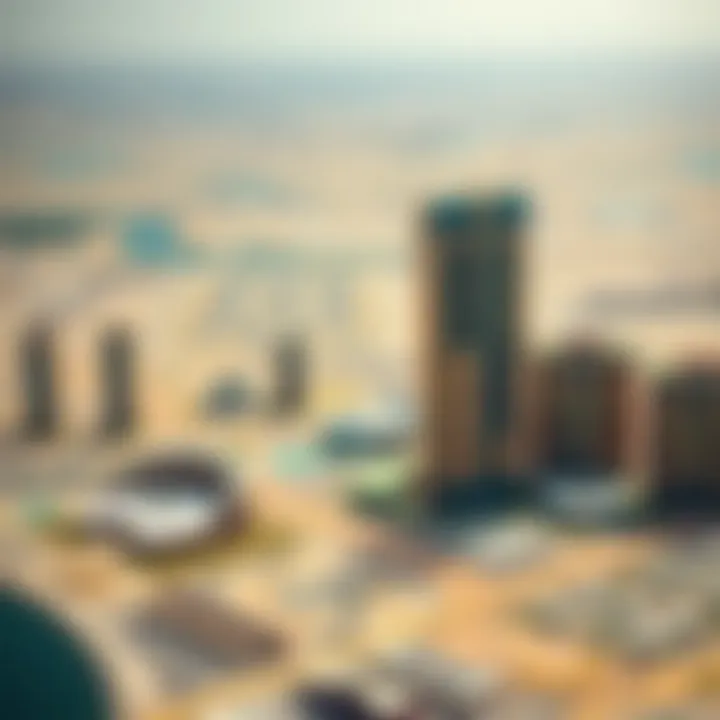 Strategic Location of Dubai Commerce City Map highlighting the strategic location of Dubai Commerce City within the UAE