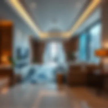 Interior design showcasing contemporary living at Dubai Creek Harbour