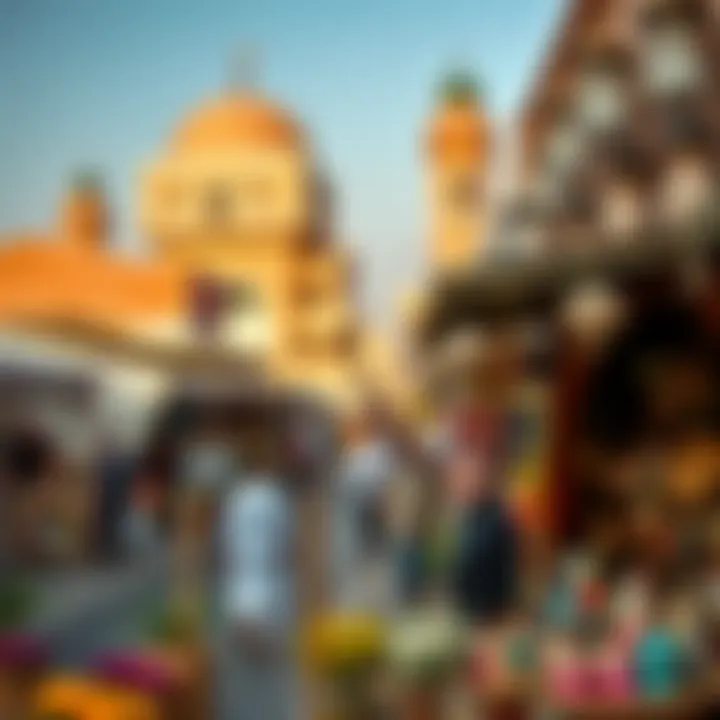 Cultural Treasures: The Heart of Dubai's Souks Vibrant traditional market showcasing local crafts