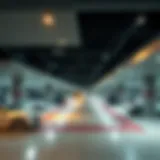 Overview of Etihad Plaza Parking area showcasing the layout and facilities