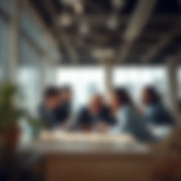 Strategic Planning in Facility Management Team discussing facility management strategies