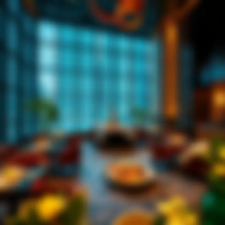 Diverse Culinary Experience Gastronomic experience featuring diverse cuisines in Dubai