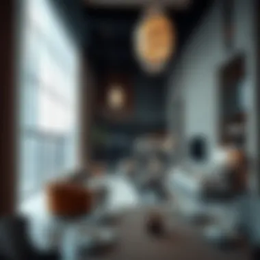 Inside Burj Khalifa: Elegance and Luxury Luxurious interior of a flat in Burj Khalifa with modern design