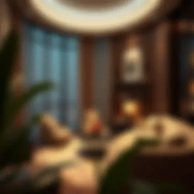 Cozy Living Area of Hotel Apartment Cozy living area of a hotel apartment perfect for relaxation