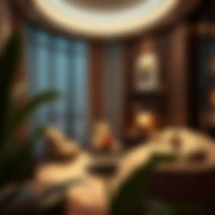 Cozy Living Area of Hotel Apartment Cozy living area of a hotel apartment perfect for relaxation