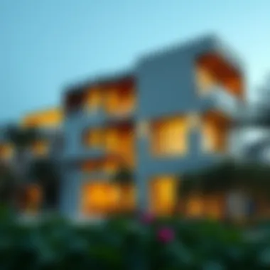 Modern Architectural Design of فندق روف داون تاون Modern architectural design of فندق روف داون تاون