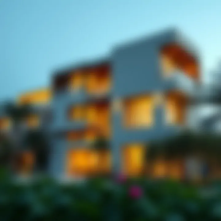 Modern Architectural Design of فندق روف داون تاون Modern architectural design of فندق روف داون تاون