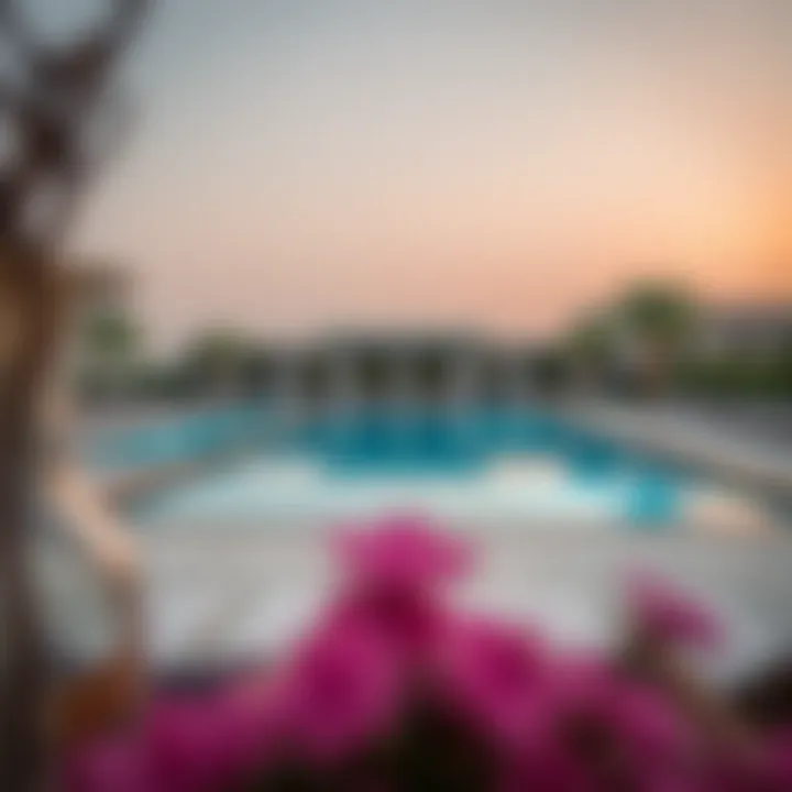 Stunning Outdoor Pool Area at فندق روف داون تاون Stunning outdoor pool area at فندق روف داون تاون