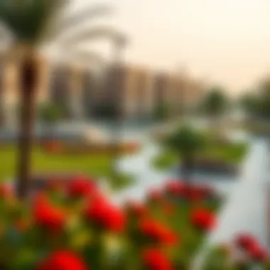 Vibrant Community Spaces in Jebel Ali Scenic view of Jebel Ali community parks and amenities