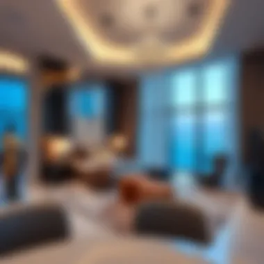 Elegant Interiors at Marina Shores Luxurious interior design of Marina Shores apartments