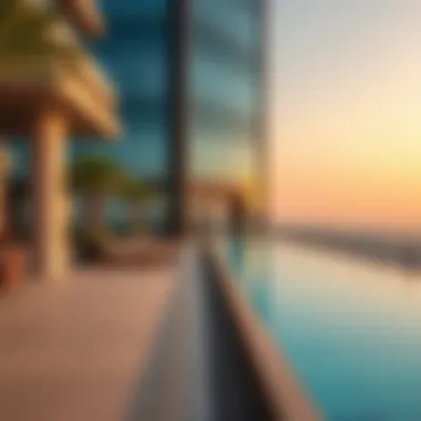 Amenities at Montrose Tower Amenities in Montrose Tower including a rooftop pool and fitness center