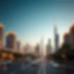 Stunning skyline view of Novo Dubai showcasing luxury residences