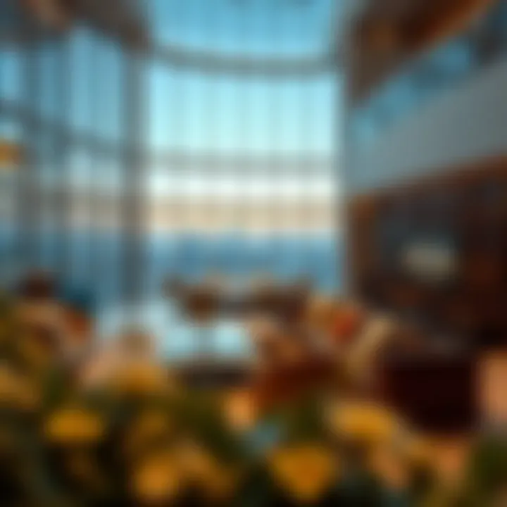 Luxurious Living Space Within Sky View Interior of a luxurious apartment in Sky View