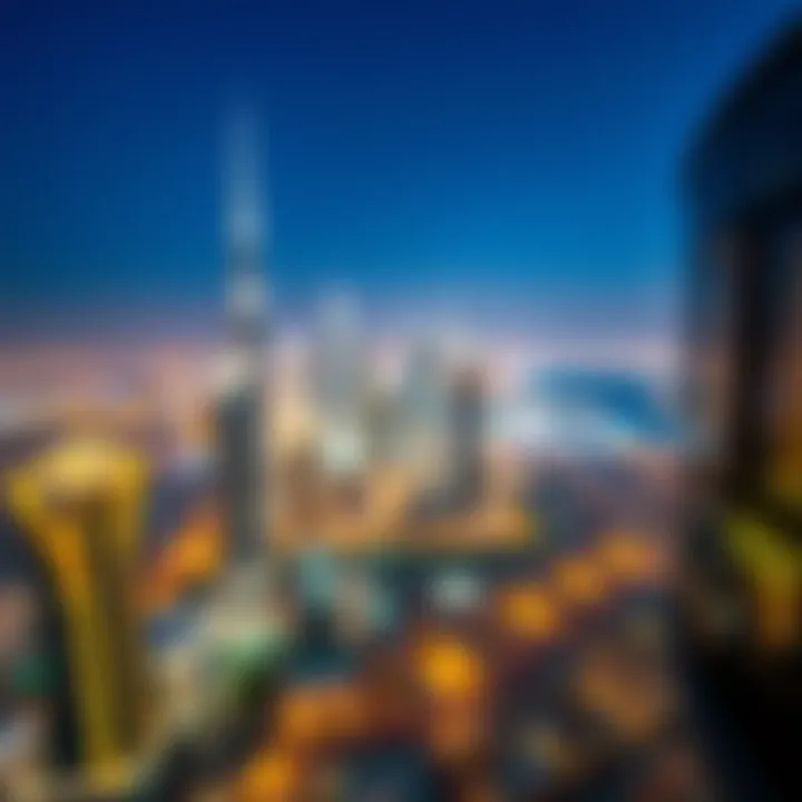 Stunning Panoramic Views from the Observation Deck Panoramic view from the observation deck of Sky View