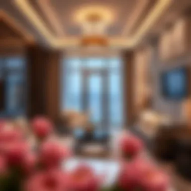 Elegant Interior Design of SLS Residence Luxurious interiors of a stylish apartment in SLS Residence Dubai
