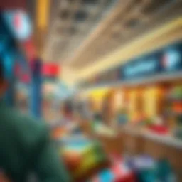 Vibrant interior of Carrefour showcasing product diversity