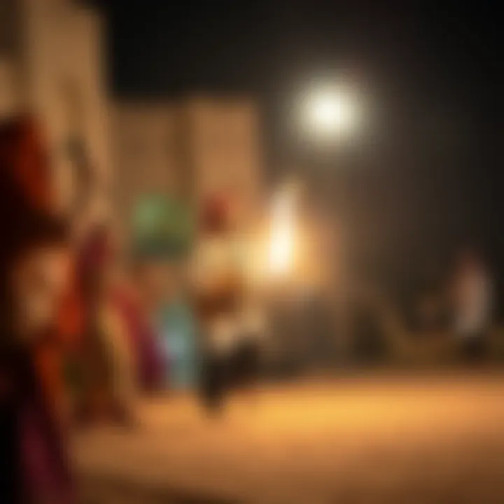 Cultural Heritage at Dhanat Al Ain Traditional cultural performance highlighting the heritage of the UAE