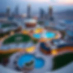 Panoramic view of رملة زاخر العين showcasing its unique geography and surrounding area