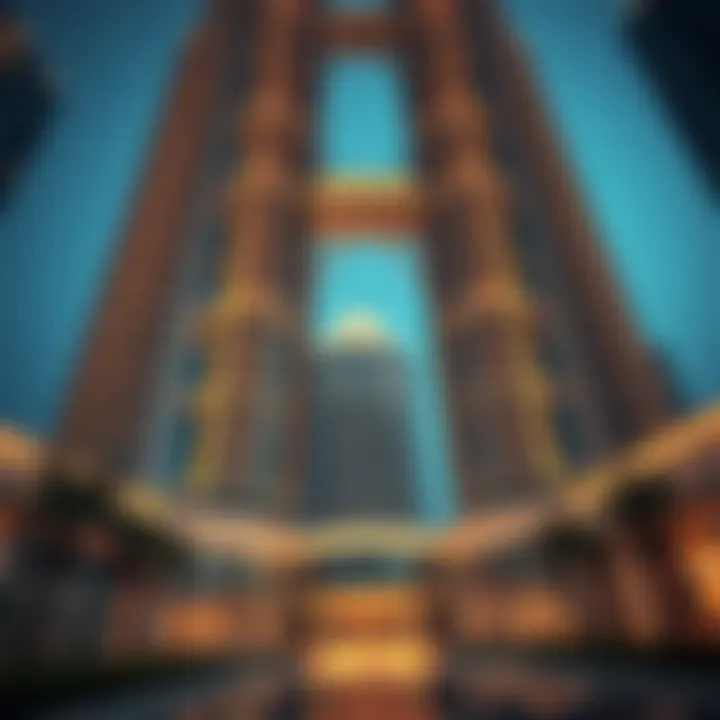 Architectural Elegance of Dream Tower 2 The architectural elegance of Dream Tower 2 showcasing modern design