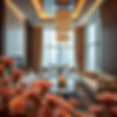 Luxurious Interior Design in Dream Tower 2 Luxurious interior design of a residence in Dream Tower 2