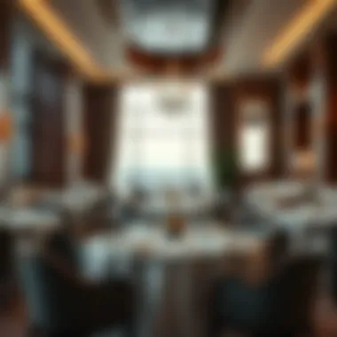 Elegant Ambiance of Rosewood Restaurants Elegant dining setting with rosewood accents