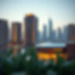 Modern skyline of Dubai showcasing luxury real estate