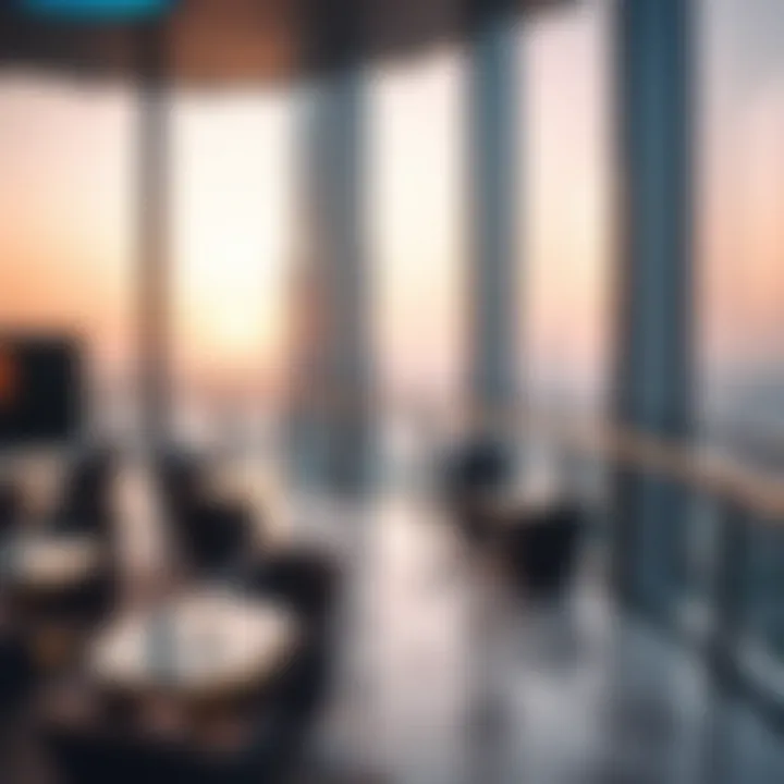 Luxurious experience at the top of Burj Khalifa