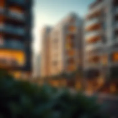 Residential Architecture in شويفات خليفة Modern residential buildings highlighting architectural diversity in شويفات خليفة