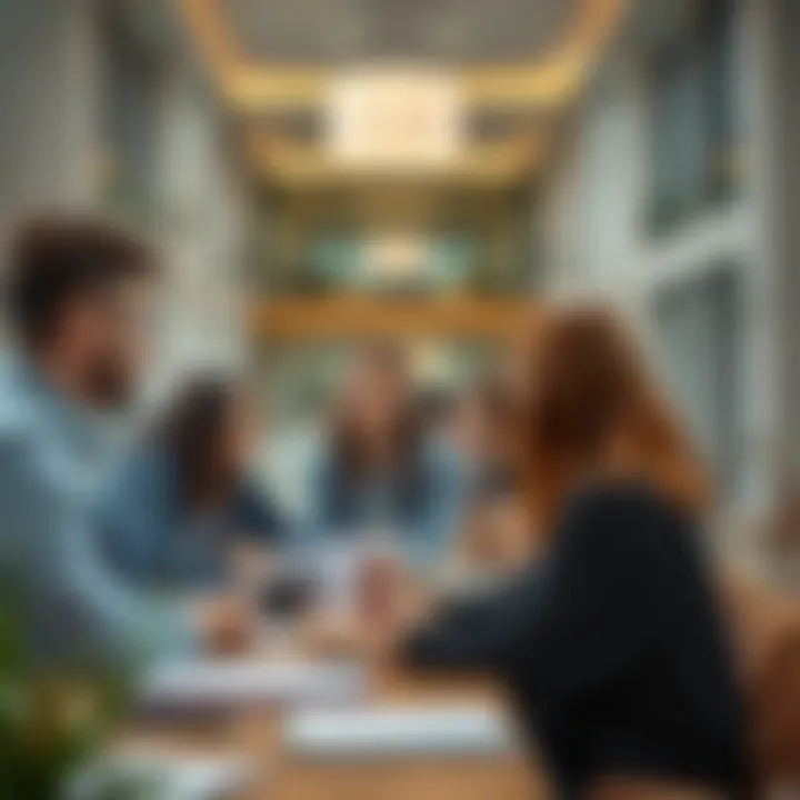 Collaborative Learning at Dubai Universities Students engaged in a collaborative learning environment within a university.