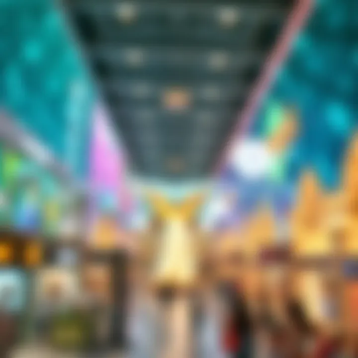 Entertainment Experiences at Wafi Mall Entertainment facilities within Wafi Mall, showcasing leisure activities for all ages