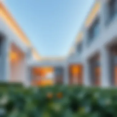 Contemporary Architecture in Wasl Real Estate Modern architectural design of a wasl property