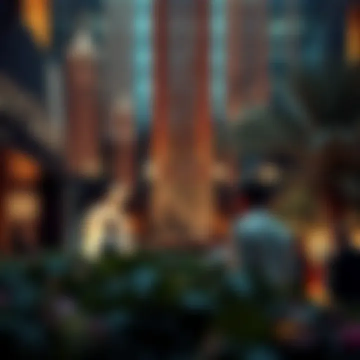 Cultural Offerings in Gate Village Art installations and cultural spaces within Gate Village