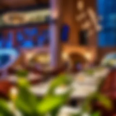 Gastronomic Delights of Gate Village Luxurious dining options available in Gate Village